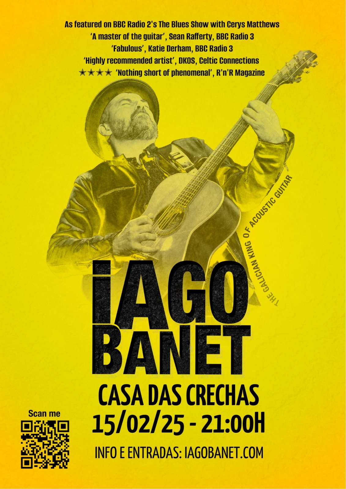 Iago Banet, 'The Galician King of Acoustic Guitar'