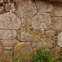 Construcción con la técnica de piedra seca