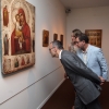 O conselleiro de Cultura, Educación e Ordenación Universitaria, Xesús Vázquez Abad, participou na inauguración da mostra Iconas Rusas