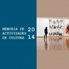 Memoria de Actividades de Cultura 2014