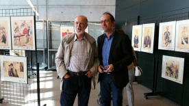 O secretario xeral de Cultura, Anxo Lorenzo, participou na presentación da conferencia de Siro López