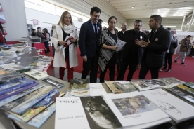 O conselleiro de Cultura, Educación e Ordenación Universitaria, Román Rodríguez, participou hoxe na apertura da oitava edición de Culturgal, a Feira das Industrias Culturais de Galicia que se celebra ata o domingo en Pontevedra