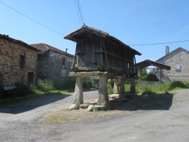 Hórreo de Mundín, en Maside