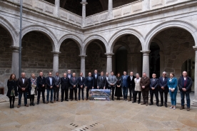 O presidente da Xunta participou na clausura do Consello de Patrimonio Histórico