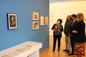 Gabriel Alén, na inauguración da exposición