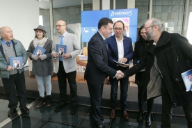 O conselleiro de Cultura e Educación participou na presentación do quinto número da publicación