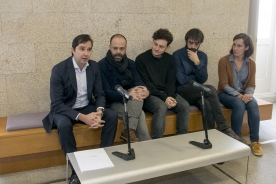 El director de la Agadic participó en la presentación del espectáculo