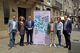 O conselleiro de Cultura e Educación presentou a quinta edición do mercado, organizado pola Agadic, que terá lugar do 12 ao 15 de xuño en catro espazos de Santiago