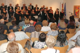  A Casa de Galicia acolleu a actuación da Coral Polifónica Follas Novas da Coruña