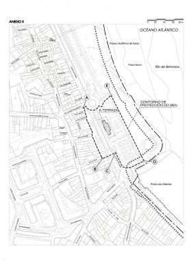 Delimitación e contorno de protección 