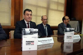 O conselleiro de Cultura, Educación e Ordenación Universitaria, Román Rodríguez, participou esta tarde na presentación do libro Pardines. Cando ETA empezou a matar, en lembranza da primeira vítima mortal da banda terrorista