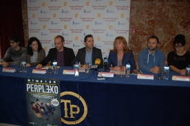 O director da Agadic na presentación de ‘Perplexo'