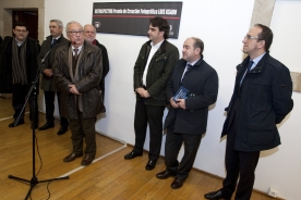 O secretario xeral de Cultura, Anxo Lorenzo, participou na inauguración da mostra retrospectiva sobre o Premio de Creación Fotográfica Luis Ksado