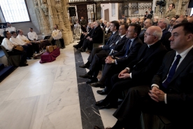 O titular da Xunta presidiu esta tarde a presentación do Día das Artes Galegas 2015, dedicado ao Mestre Mateo