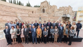 Anxo Lorenzo na conferencia sectorial de Cultura que se celebrou hoxe en Murcia