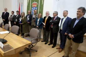 O secretario xeral de Política Lingüística, Valentín García, participou na entrega dos XXII Premios de Publicidade en Galego