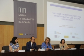 O secretario xeral de Cultura, Anxo Lorenzo, participou na apertura do Taller de proxectos europeos de Europa Creativa