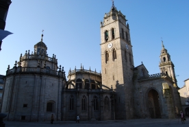 Cabeceira da catedral de Lugo