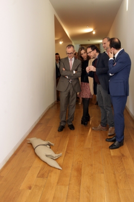 El conselleiro de Cultura inaugura dos propuestas expositivas del Centro Gallego de Arte Contemporáneo