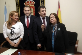 O conselleiro de Cultura, Educación e Ordenación Universitaria, Román Rodríguez, presidiu hoxe a entrega do Premio de Relato Breve Nélida Piñón