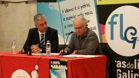 O secretario xeral de Política Lingüística salientou na rolda de prensa a importancia do libro galego na difusión e na visibilidade da lingua propia de Galicia 