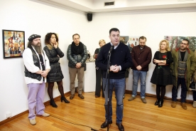 El conselleiro de Cultura, Educación e Ordenación Universitaria, Román Rodríguez, participó en la presentación de la sexta edición de EmporcARTE