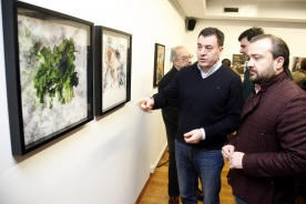 El conselleiro de Cultura, Educación e Ordenación Universitaria, Román Rodríguez, participó en la presentación de la sexta edición de EmporcARTE