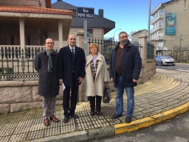 Anxo Lorenzo hoxe en Celanova