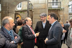 O conselleiro de Cultura, Educación e Ordenación Universitaria, Román Rodríguez, asistiu hoxe á Gala do Libro Galego