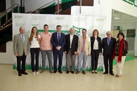 O conselleiro de Cultura, Educación e Ordenación Universitaria, Román Rodríguez, participou hoxe na entrega de premios que outorga Feiraco