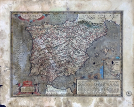 mapa Hispaniae Veteris Descriptio, da colección Vilardevós