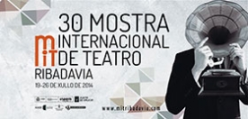 Cartel de la 30 Mostra Internacional de Teatro de Ribadavia