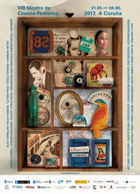 Cartel inspirado polo traballo de Joseph Cornell