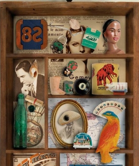 Cartel inspirado polo traballo de Joseph Cornell